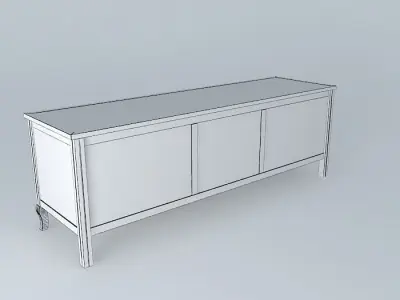 Media Stand  Free 3D model