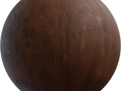 Aged Mahogany Slab Texture