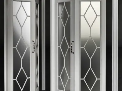 Interior doors 3d model collection 10 pieces 3D Model Pack