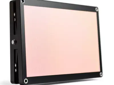 LED Light Panel Model Pack with Adjustable Frame Low-poly 3D model