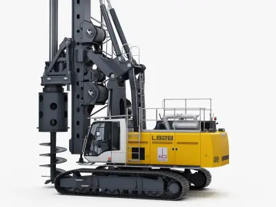  Liebherr LB 28-320 Drilling Rig 