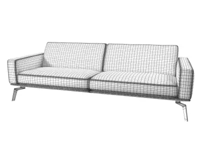 DS 87 3 Seater Sofa 3D model