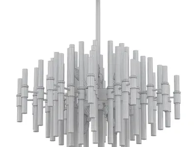Luxxu Chandelier 80 3D model