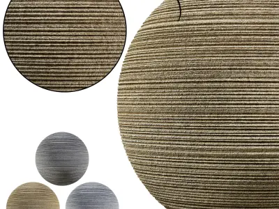 Ribbed Concrete wall 03- Seamless Texture