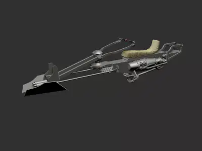 The Mandalorian speeder 3D print model