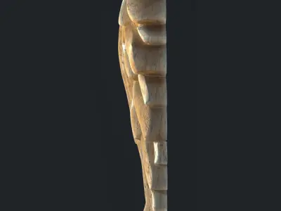 Carving wood 3D print model