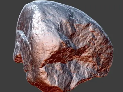Cydney Stone Low-poly 3D model