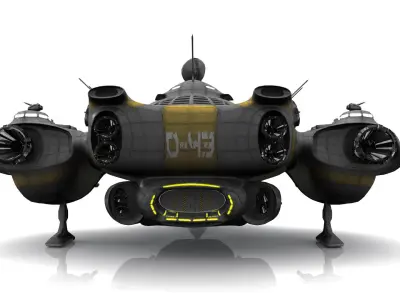 Advanced Destroyer 3D model