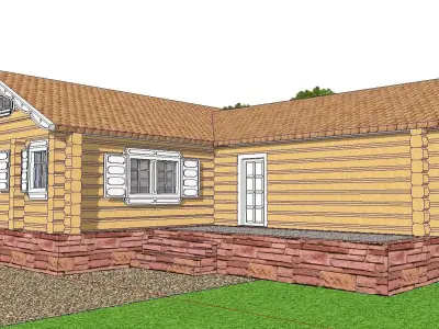 Creative Design-Holiday Cabin-068 3D model
