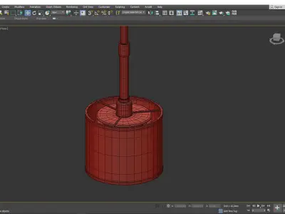  Lacey Mini Pendant Light Low-poly 3D model