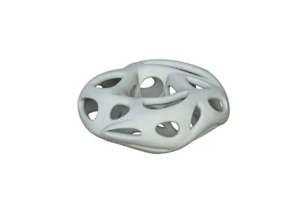 SciFi Cube Object No 18147 Low Poly Shape Texture