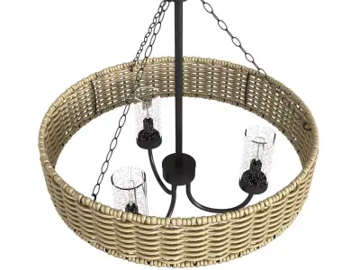 Progress Lighting Pembroke three light chandelier 3D model