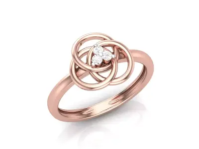 Delicate Ring - 5 3D print model