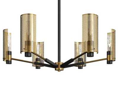 Troy Pilsen Chandelier Low-poly 3D model