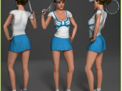  Tennis Players Pack Collection CG 