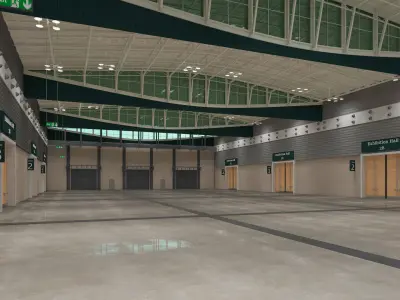 Exhibition Hall  28 3D model