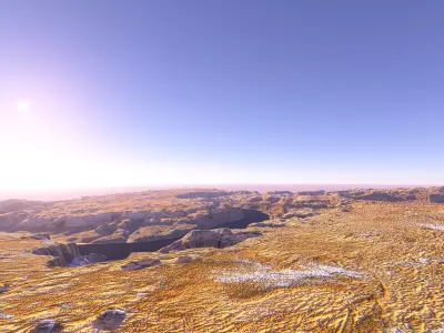 Glen Canyon Terrain Real Life Landscape 3D model