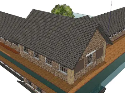 Creative Design-Holiday Cabin-0110 3D model