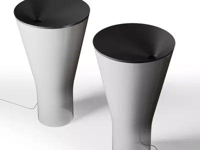 Foscarini Soffio Table Lamp 3D model