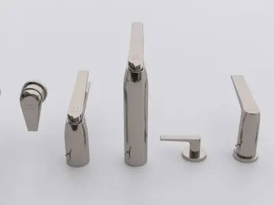 Faucets Jacob Delafon AVID collection 3D model