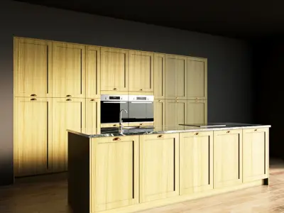 110-Kitchen2 texture 10 3D model