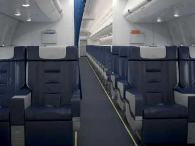  Boeing 737 Cabin 