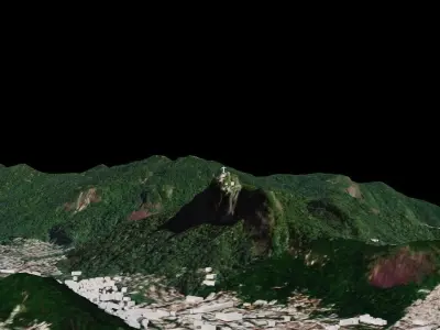 Rio De Janeiro - Brazil 3D model