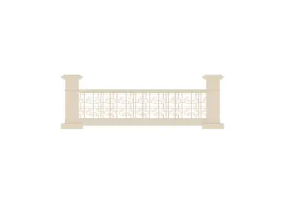 Architecture Railing 3D print model