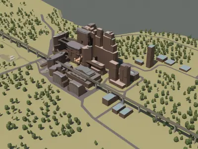 Galsh 3D model