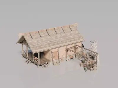Nordic House 14 3D model