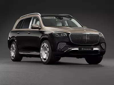 2024 Mercedes-Benz GLS 600 Maybach 3D model