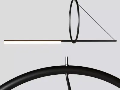 CERCLE TRAIT PENDANT by CVL Luminaires Low-poly 3D model