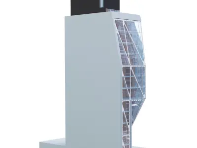 Building 515 W 23rd St New York 3D model