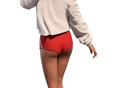 Nathalie Emmanuel Style and Essence 3D print model