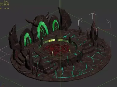 Lava Hell - Altar 65 3D model