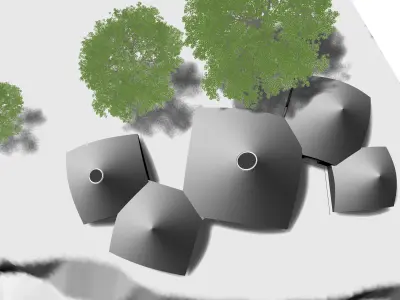 JIKKA HOUSE Issei Suma Rhino 3D Model 3D model