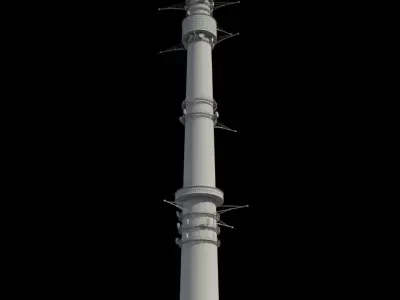 Ostankino Television Tower 3D model