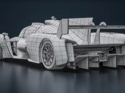  Toyota GR010 2025 Hybrid WEC LMH Hypercar 