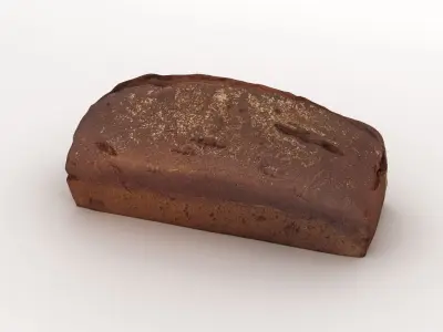 Bread Loaf 002 3D model