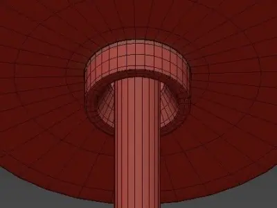 PEARLS 5 ball hanging from string 3D model