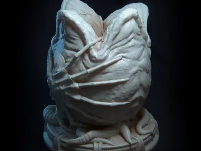 Alien Egg 3D print model