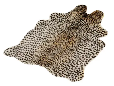 Acadia Animal Print Indoor Rug 3D model