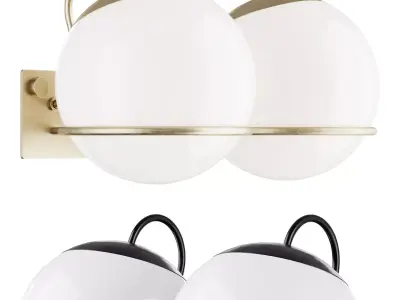 Model 237 2  238 2 Wall Light 3D model
