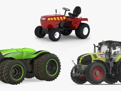  Tractors Rigged Collection 