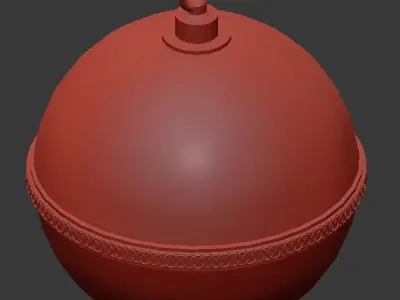 Sphere Light Fixture Ecua Sphere 3D model