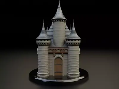 castle  3D print model
