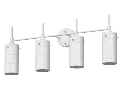 Marrie 4 Vanity Light 3D model
