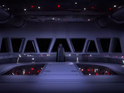 Super Star Destroyer Bridge 3D model