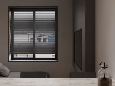 Minimalistic apartment 3D model