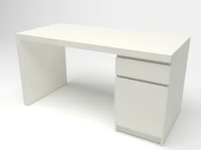 MALM Desk 3D model